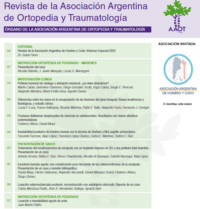 Revista AAOT - Vol.90 NÂº4 2025